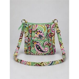 Vera Bradley Tutti Frutti Hipster Crossbody Bag Purse Floral Quilted